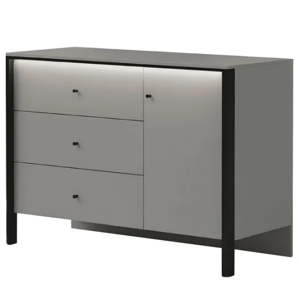 Комод Fabrik Home Clay  91 x 136.4 x 50.2см / ЛДСП / Серый  photo 1