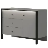 Комод Fabrik Home Clay  91 x 136.4 x 50.2см / ЛДСП / Серый 