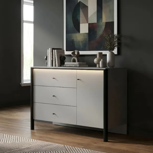 Комод Fabrik Home Clay  91 x 136.4 x 50.2см / ЛДСП / Серый  photo 2