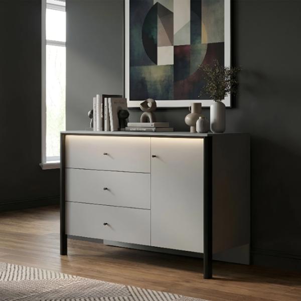 Комод Fabrik Home Clay  91 x 136.4 x 50.2см / ЛДСП / Серый  photo 2