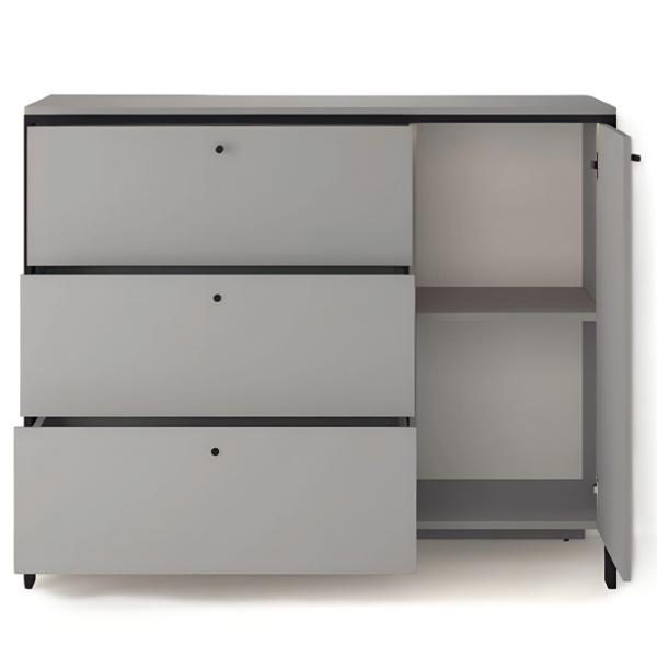 Комод Fabrik Home Clay  91 x 136.4 x 50.2см / ЛДСП / Серый  photo 3