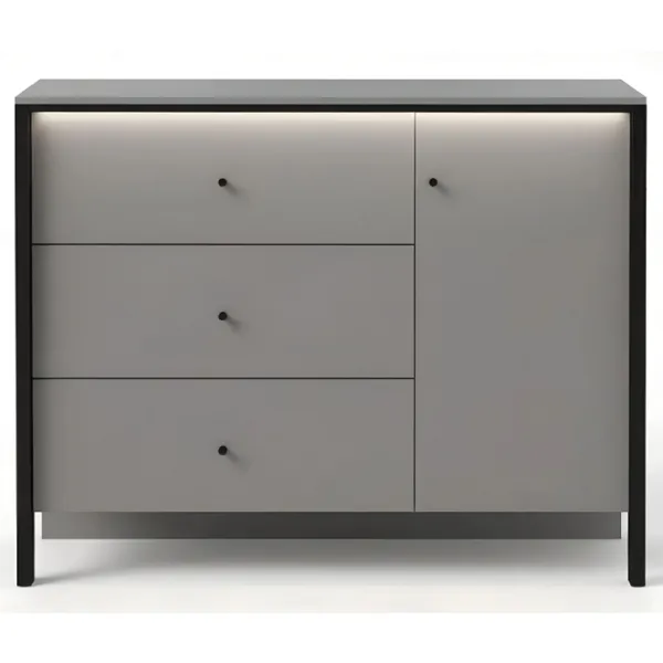 Комод Fabrik Home Clay  91 x 136.4 x 50.2см / ЛДСП / Серый  photo 5