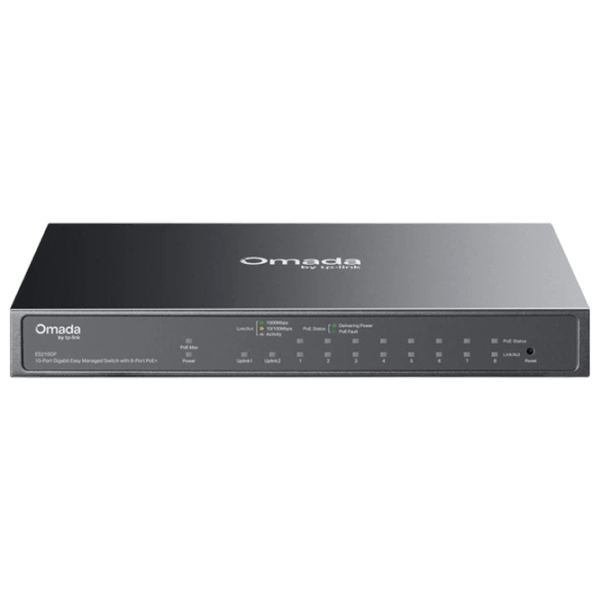 Switch TP-Link ES210GP Gray photo 1