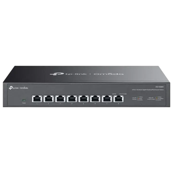 Switch TP-Link DS1008X Black photo 1