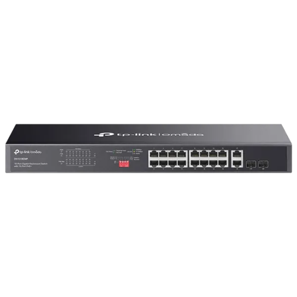 Switch TP-Link DS1018GMP Black photo 1