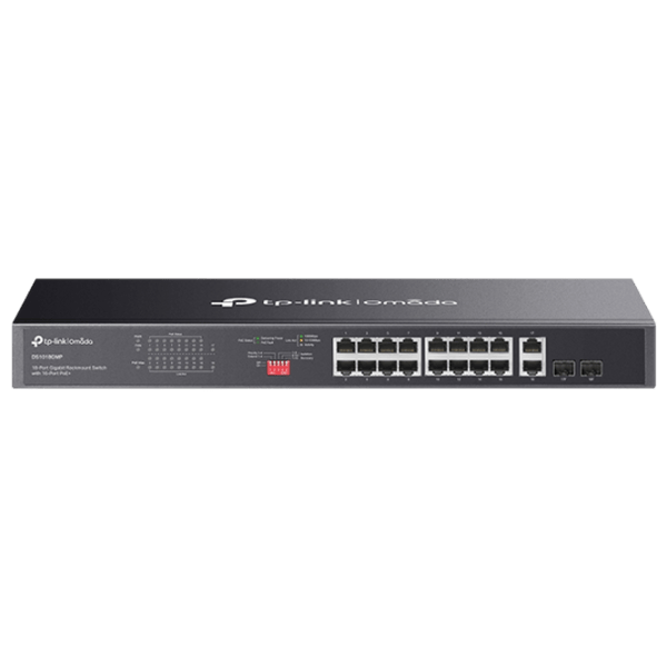 Switch TP-Link DS1018GMP Black photo 1