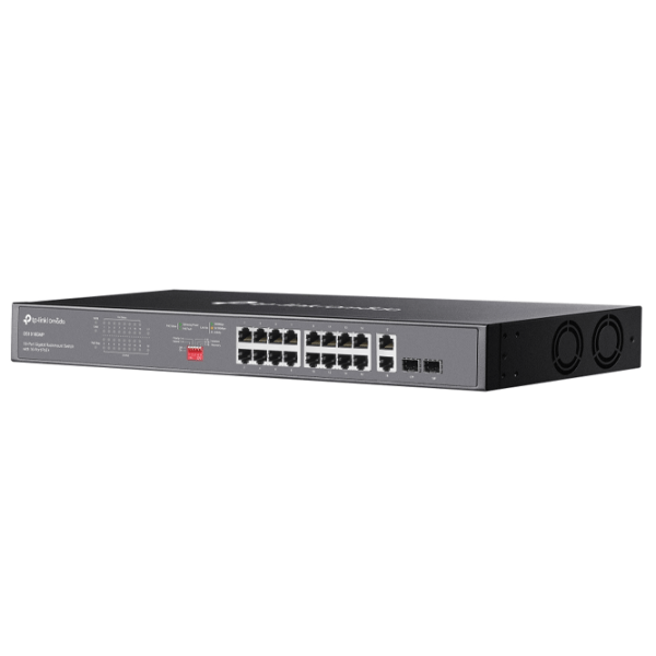 Switch TP-Link DS1018GMP Black photo 2