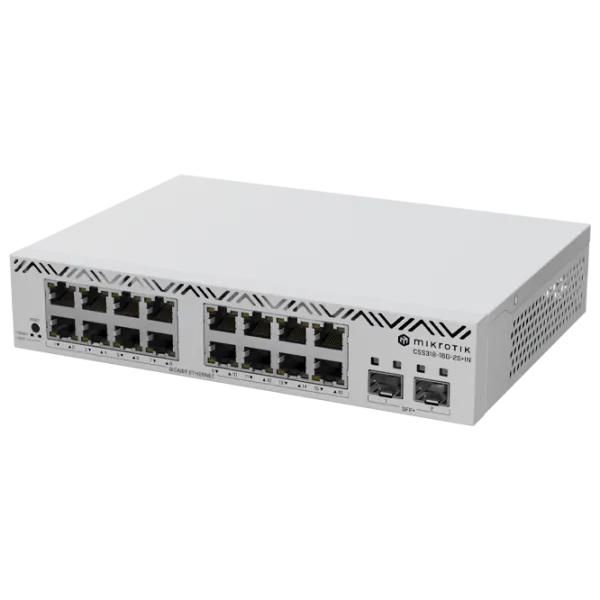 Switch Mikrotik CSS318-16G-2S+IN Gray photo 2