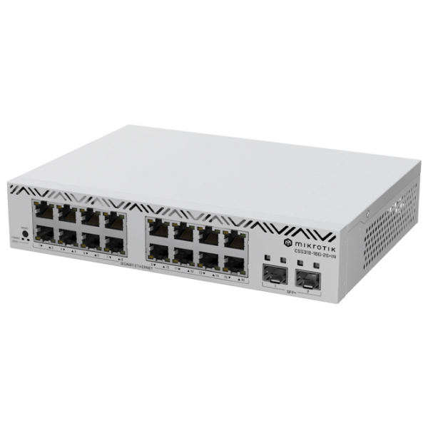 Switch Mikrotik CSS318-16G-2S+IN Gray photo 2