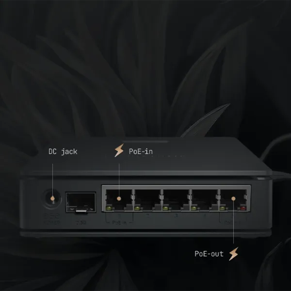 Router Mikrotik E62iUGS-2axD5axT Black photo 6