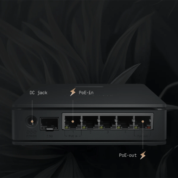 Router Mikrotik E62iUGS-2axD5axT Black photo 6