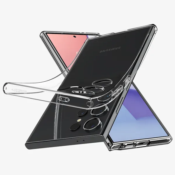 Чехол для смартфона Samsung Galaxy S24 Spigen / Back / ТПУ / Прозрачный photo 3
