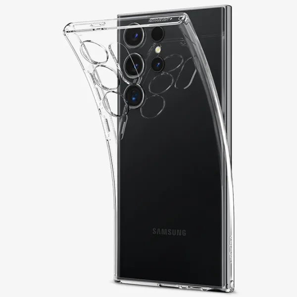 Чехол для смартфона Samsung Galaxy S24 Spigen / Back / ТПУ / Прозрачный photo 4