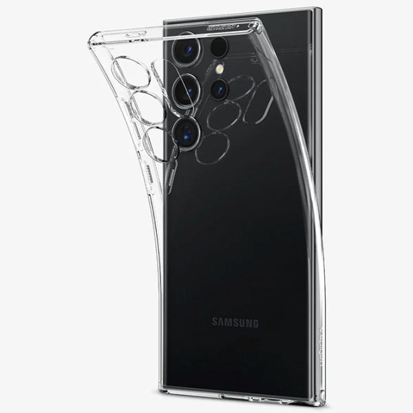 Чехол для смартфона Samsung Galaxy S24 Spigen / Back / ТПУ / Прозрачный photo 4