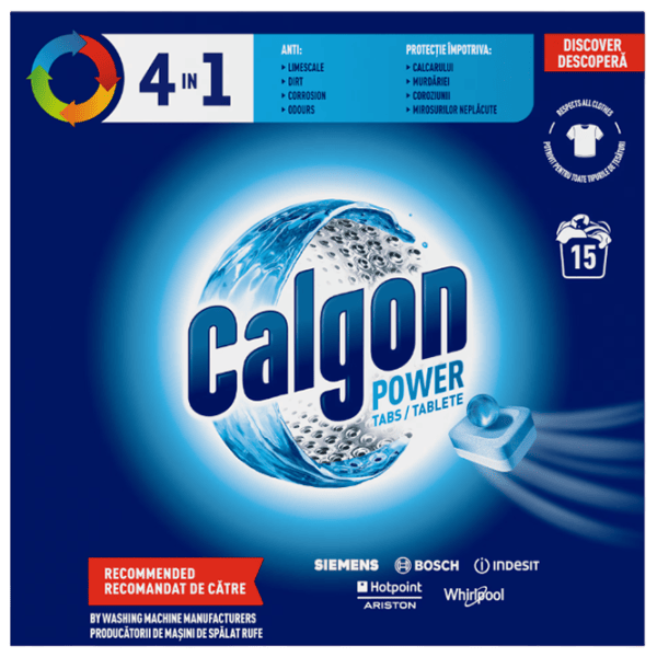 Средство Calgon Power таблетки / для удаления грязи photo 1