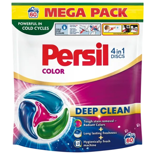Soluție Persil Discs Color comprimate / pentru îndepartarea murdăriei photo 1