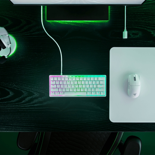 Tastatură Razer Huntsman V3 Pro Mini Cu fir / White photo 7