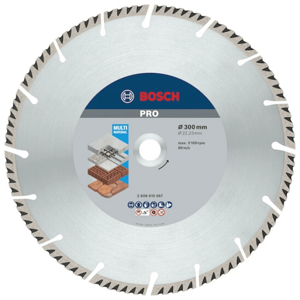 Disc diamantat segmentat Bosch 2608615067  photo 1