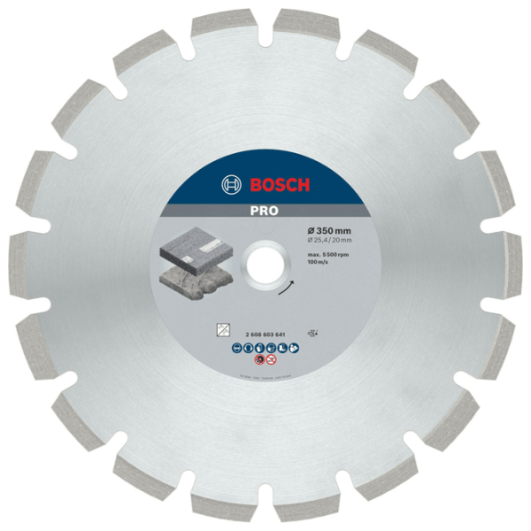 Disc diamantat segmentat Bosch 2608603641  photo 1