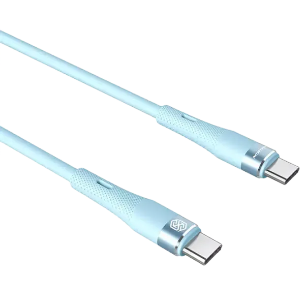 Кабель для телефона Flowspeed Nillkin USB Type-C + USB Type-C 1.2 м / Синий photo 3