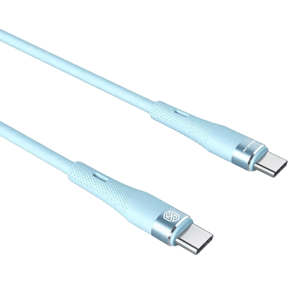 Кабель для телефона Flowspeed Nillkin USB Type-C + USB Type-C 1.2 м / Синий photo 3