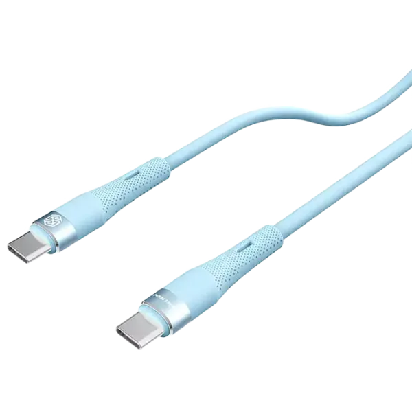 Кабель для телефона Flowspeed Nillkin USB Type-C + USB Type-C 1.2 м / Синий photo 4