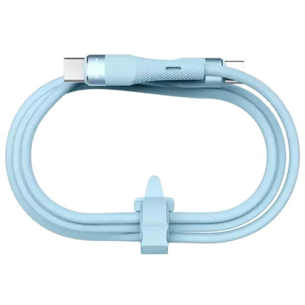 Кабель для телефона Flowspeed Nillkin USB Type-C + USB Type-C 1.2 м / Синий photo 5
