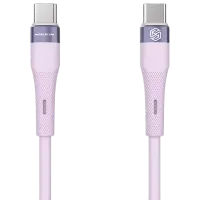 Кабель для телефона Flowspeed Nillkin USB Type-C + USB Type-C 1.2 м / Фиолетовый