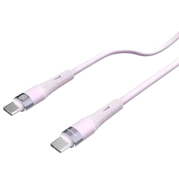 Кабель для телефона Flowspeed Nillkin USB Type-C + USB Type-C 1.2 м / Фиолетовый photo 2