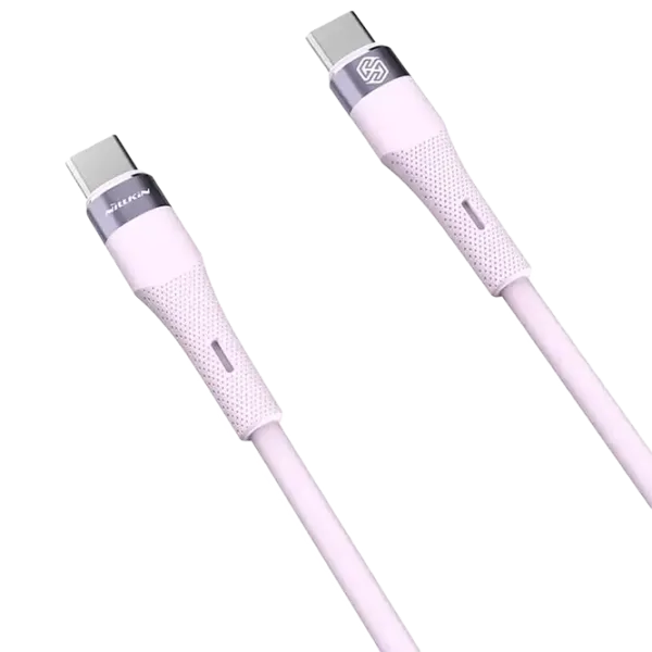 Кабель для телефона Flowspeed Nillkin USB Type-C + USB Type-C 1.2 м / Фиолетовый photo 4