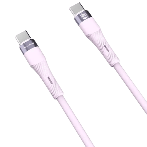Кабель для телефона Flowspeed Nillkin USB Type-C + USB Type-C 1.2 м / Фиолетовый photo 4