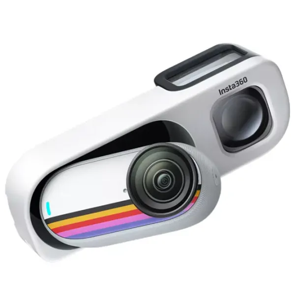 Cameră action Insta360 GO 3S Retro Bundle Special Edition 12 MP / 310 mAh / Canvas White photo 3