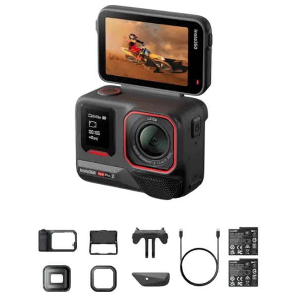 Cameră action Insta360 Ace Pro 2 Videography Bundle Limited Edition 50 MP / 1800 mAh / Black photo 1