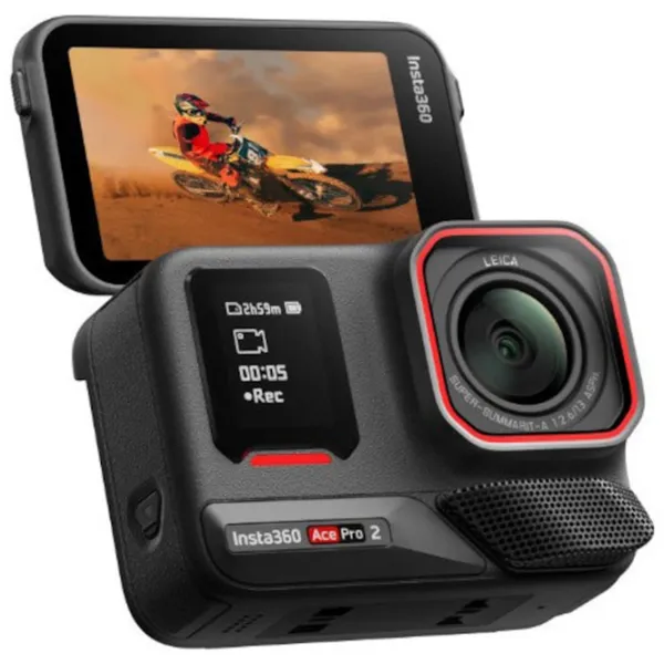 Cameră action Insta360 Ace Pro 2 Videography Bundle Limited Edition 50 MP / 1800 mAh / Black photo 2