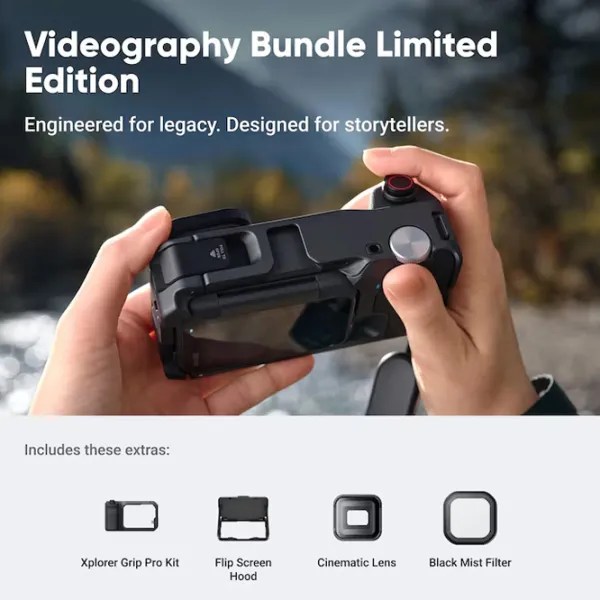 Cameră action Insta360 Ace Pro 2 Videography Bundle Limited Edition 50 MP / 1800 mAh / Black photo 6