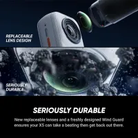 Экшн-камера Insta360 X5 Limited Edition 72 МП / 2400 мАч / Satin White photo 10