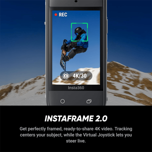 Cameră action Insta360 X5 Motorcycle Bundle 72 MP / 2400 mAh / Black photo 5
