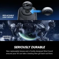 Экшн-камера Insta360 X5 Motorcycle Bundle 72 МП / 2400 мАч / Черный photo 7