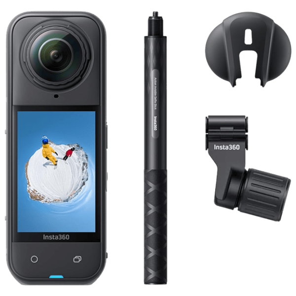 Cameră action Insta360 X5 Ski Bundle 72 MP / 2400 mAh / Black photo 1
