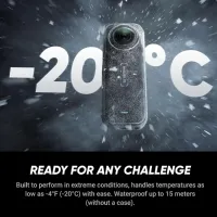 Экшн-камера Insta360 X5 Ski Bundle 72 МП / 2400 мАч / Черный photo 9