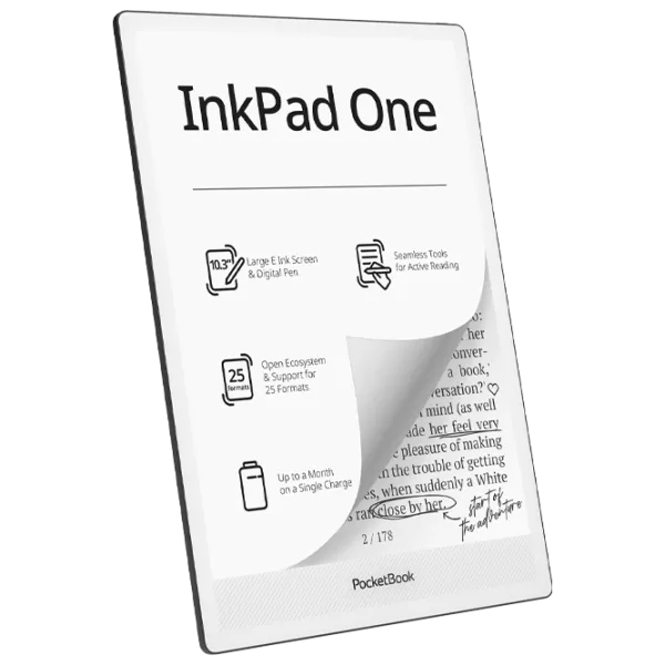 Электронная книга Pocketbook 1030 InkPad One 10.3" / E-Ink Carta / 32 ГБ / Черный photo 5
