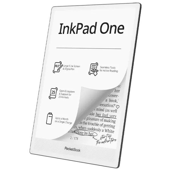 Электронная книга Pocketbook 1030 InkPad One 10.3" / E-Ink Carta / 32 ГБ / Черный photo 7