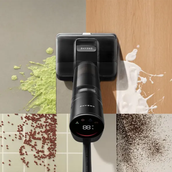 Моющий пылесос Dreame H15 Pro Foam Wash  / Серый Черный photo 9