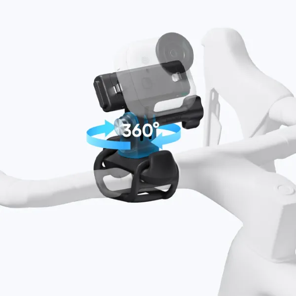 Крепление Insta360 GO Ultra Flexi Strap Mount Черный photo 8