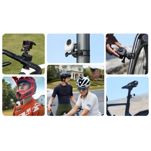 Крепление Insta360 GO Ultra Flexi Strap Mount Черный photo 9