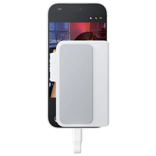 Селфи лампа Insta360 Snap Selfie Screen with LED Light USB Type C / Белый photo 3