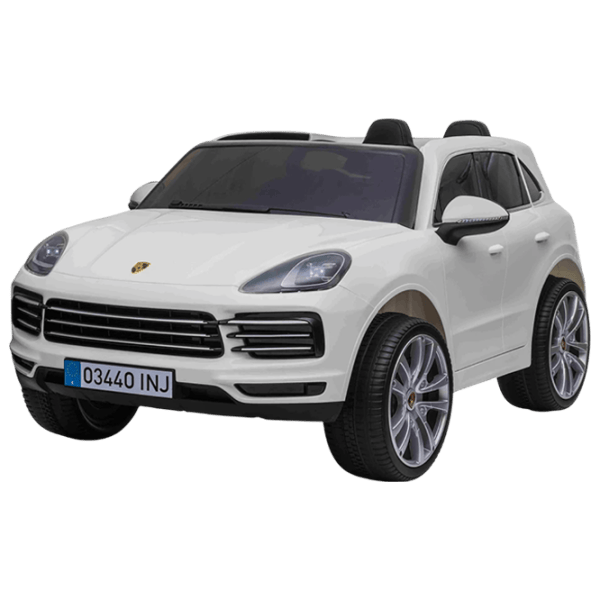 Электромобиль Porsche Cayenne S Jiajia JJ2128/2 8 км/ч / 30 кг / 3+ / Белый photo 1