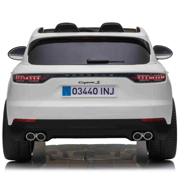 Электромобиль Porsche Cayenne S Jiajia JJ2128/2 8 км/ч / 30 кг / 3+ / Белый photo 4