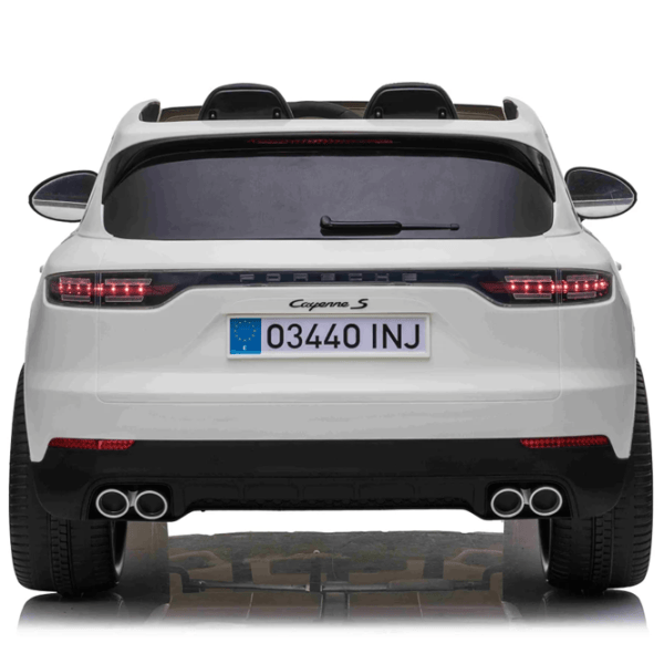 Электромобиль Porsche Cayenne S Jiajia JJ2128/2 8 км/ч / 30 кг / 3+ / Белый photo 4