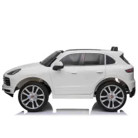 Электромобиль Porsche Cayenne S Jiajia JJ2128/2 8 км/ч / 30 кг / 3+ / Белый photo 6